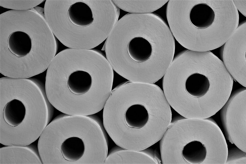 Toilettenpapier ohne Plastik